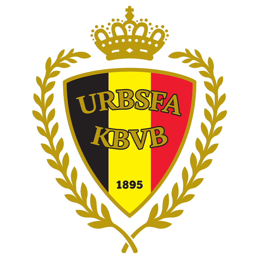 Belgium national team crest used from 2009 to 2019