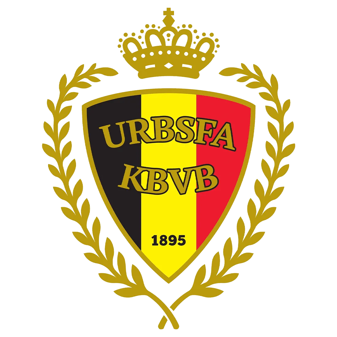 Belgium national team crest used from 2009 to 2019