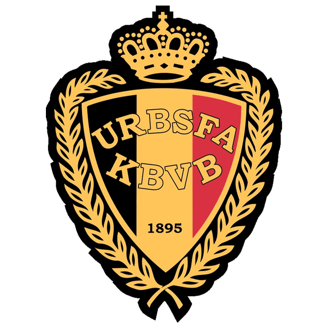 Belgium national team crest used from 1989 to 2009