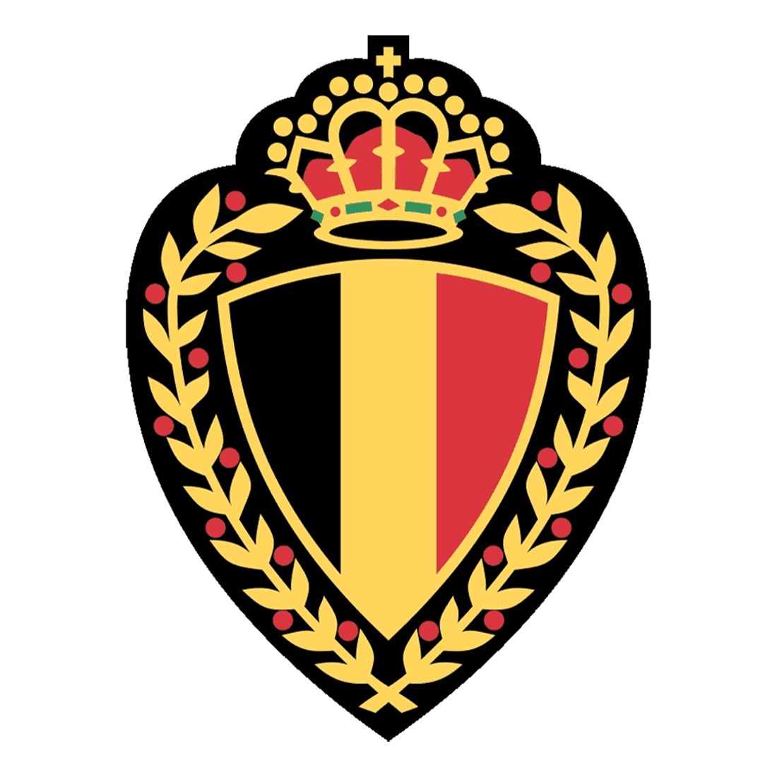 Belgium national team crest used from 1981 to 1984