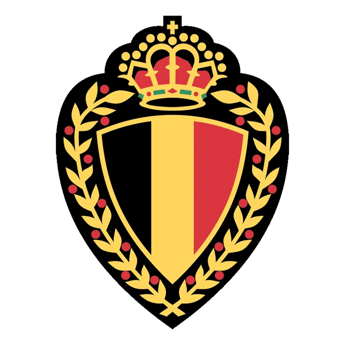 Belgium national team crest used from 1981 to 1984