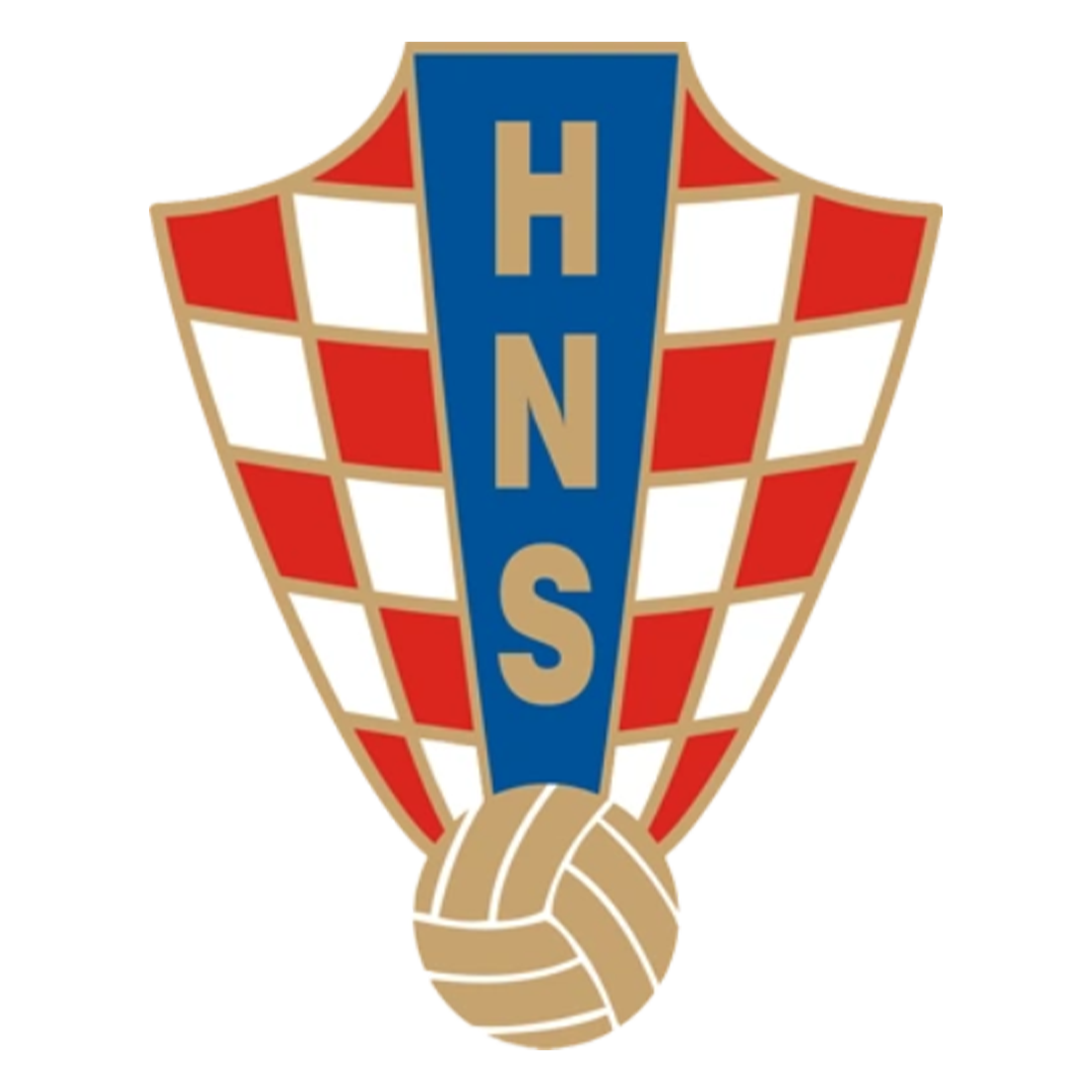 Croatia national team crest used from 1992 to 2014