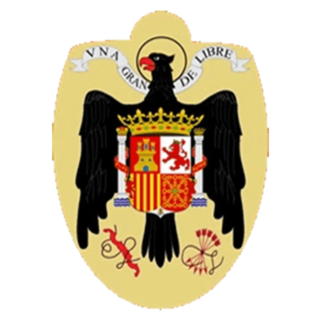 Spain national team crest used from 1938 to 1949