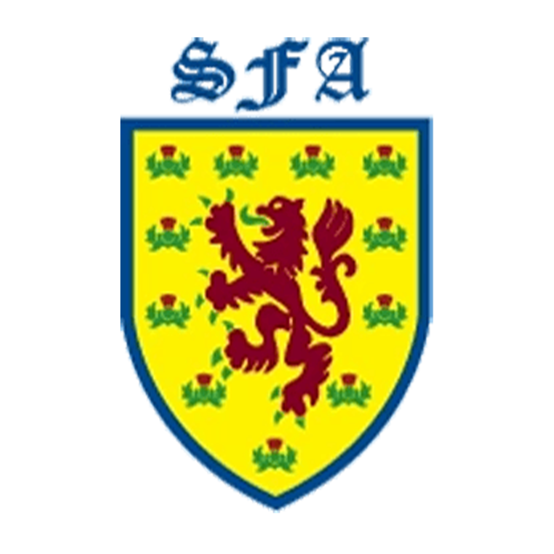 Scotland national team crest used from 2000 to 2003