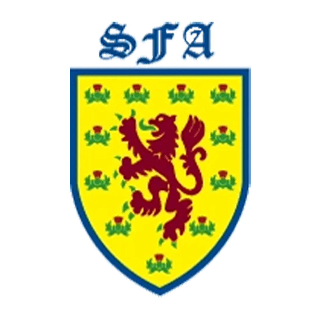 Scotland national team crest used from 2000 to 2003