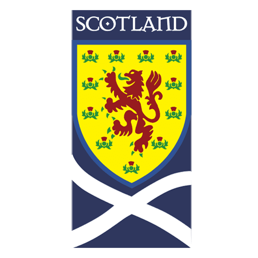 Scotland national team crest used from 2003 to 2011