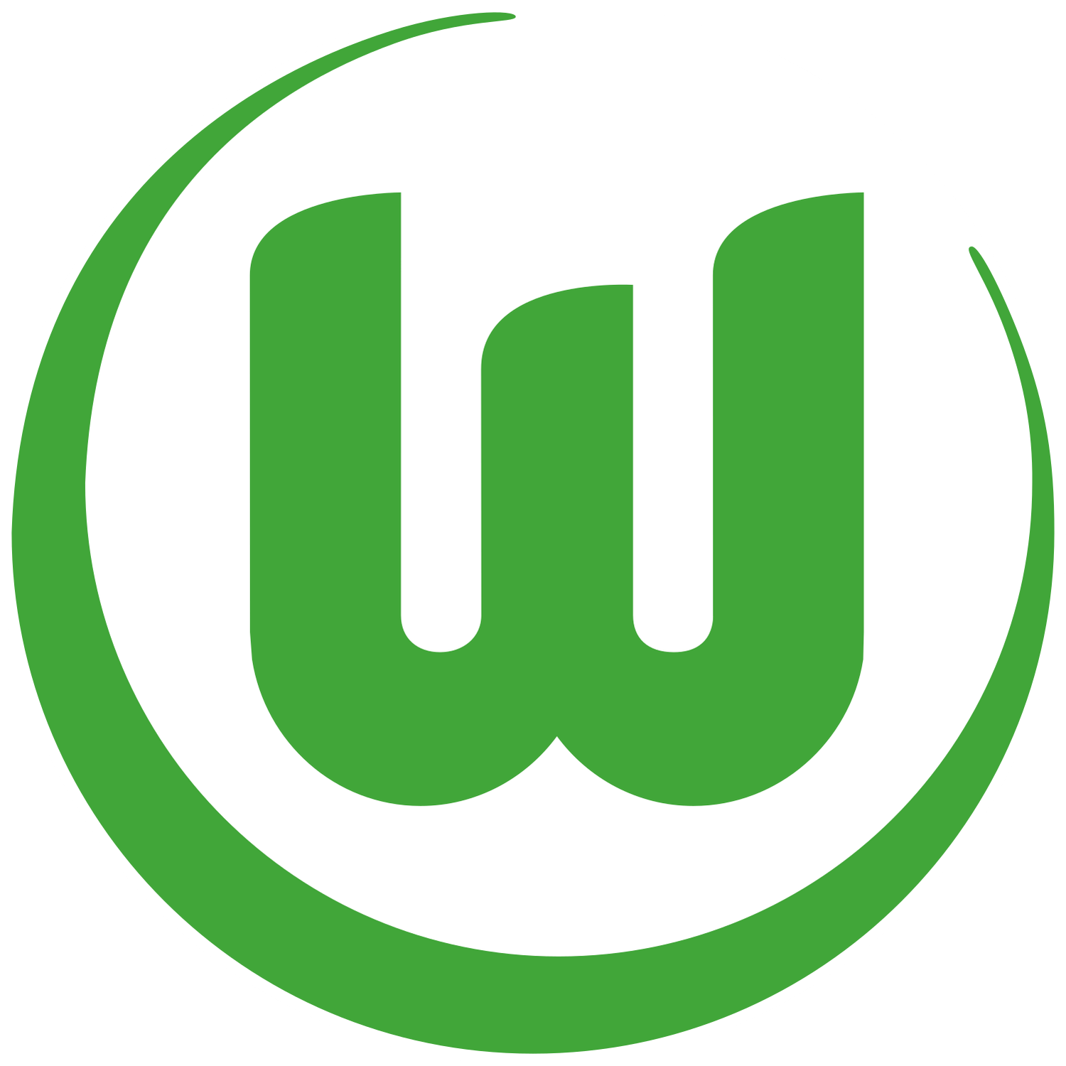 Wolfsburg crest used from 2002 to 2026