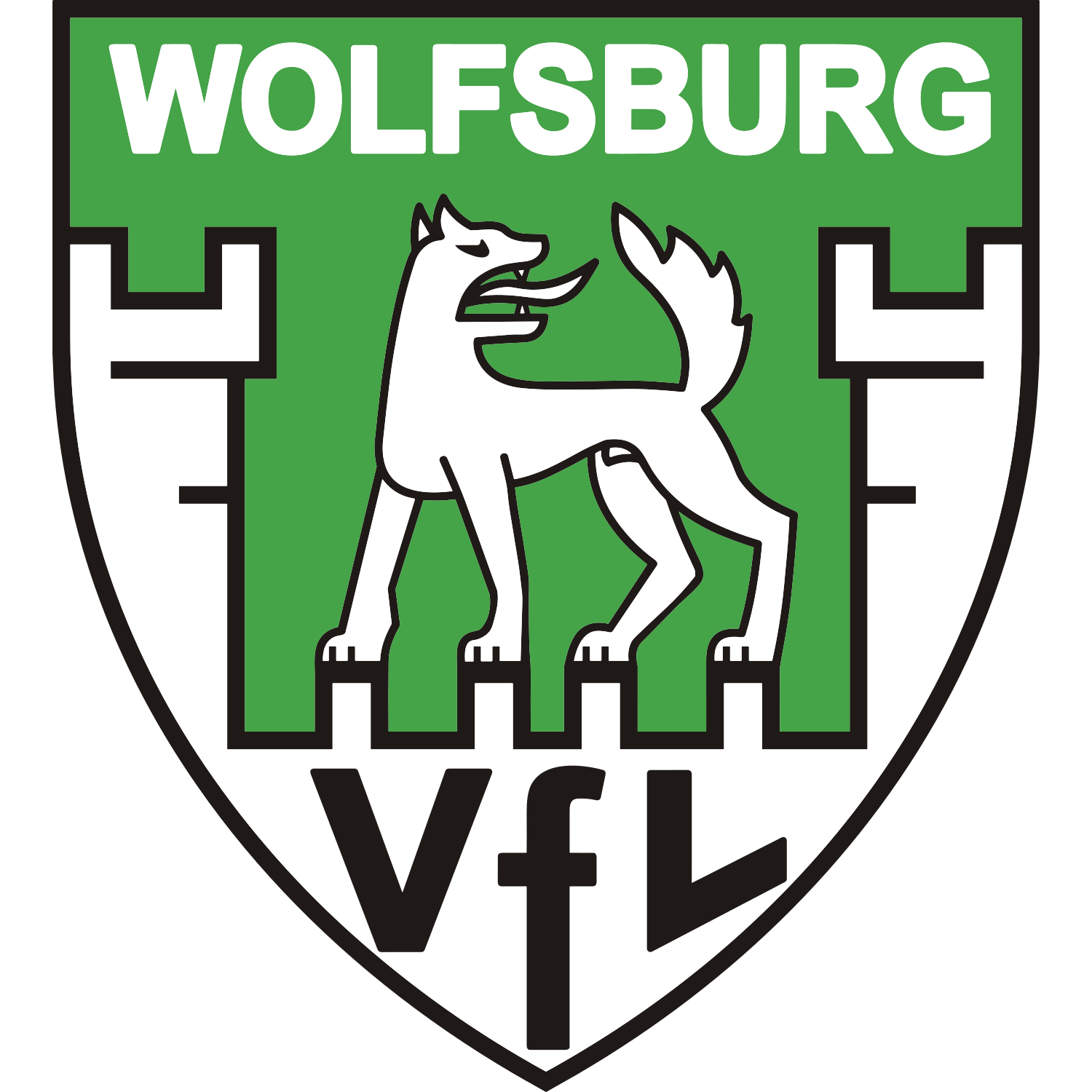 Wolfsburg crest used from 1951 to 1953