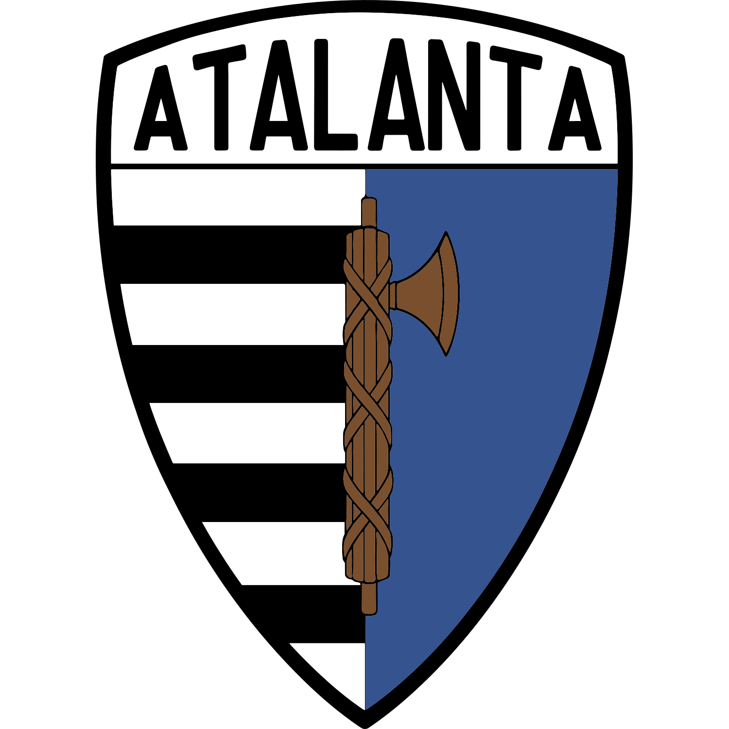 Atalanta crest used from 1930 to 1940