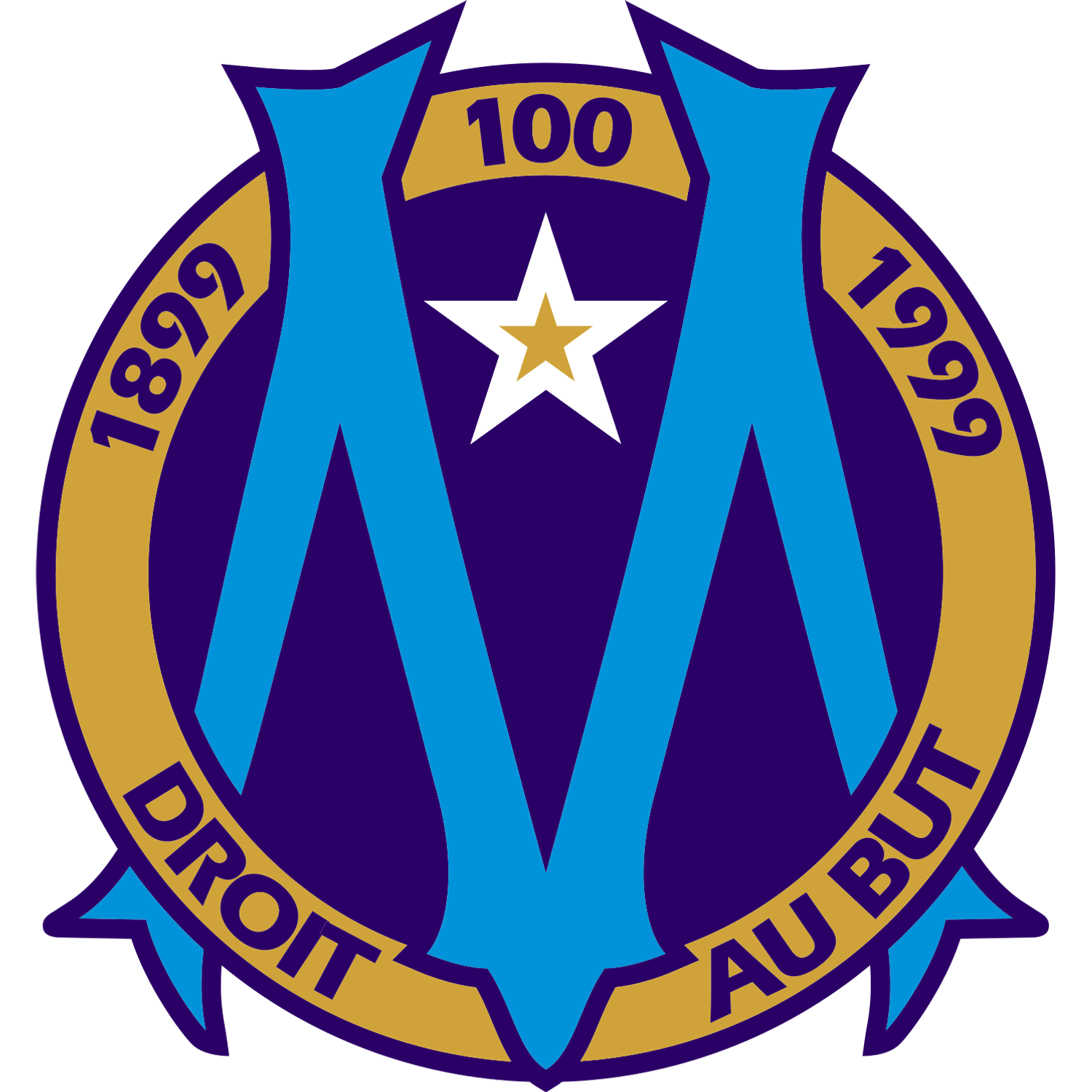 Marseille crest used from 1998 to 1999