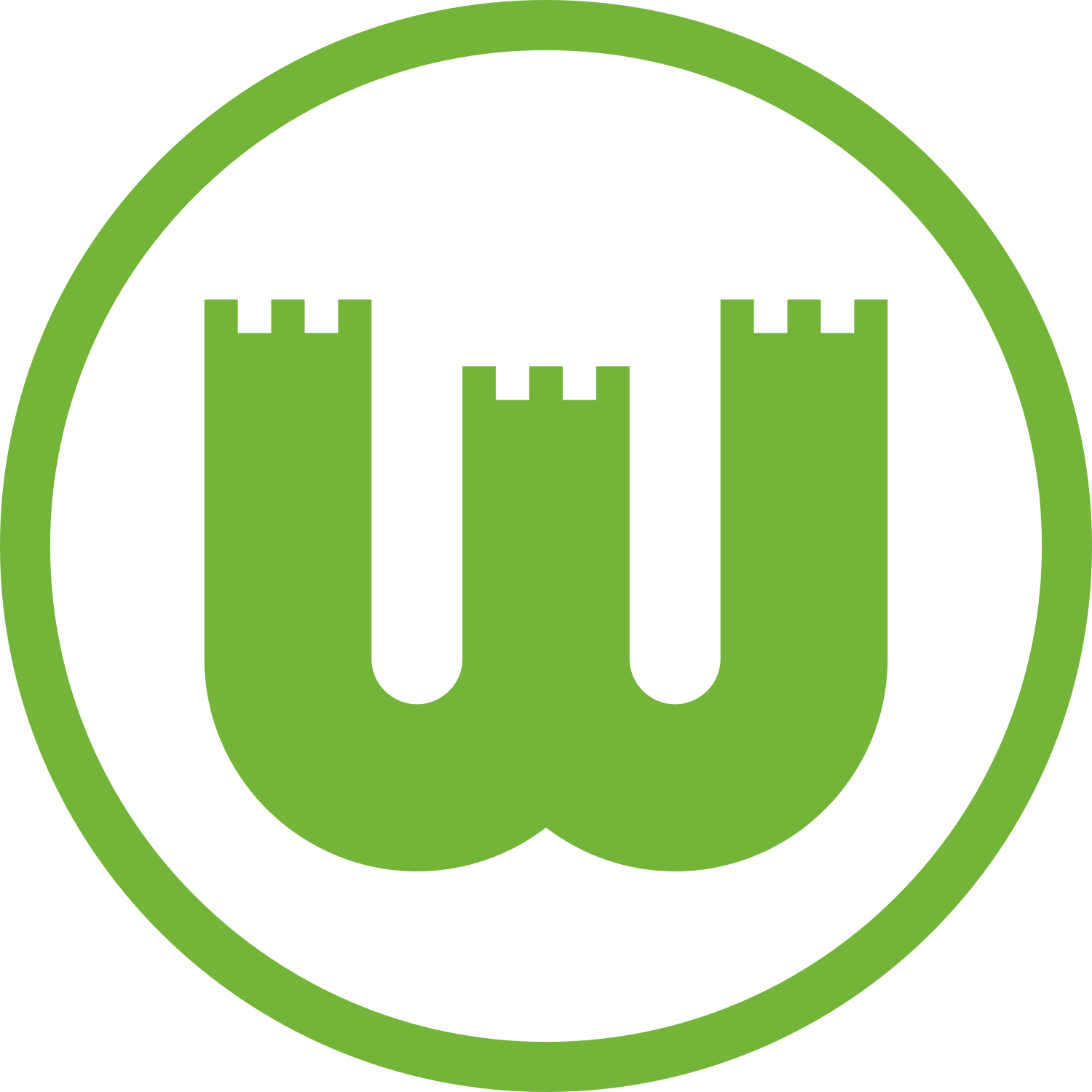 Wolfsburg crest used from 1953 to 1998