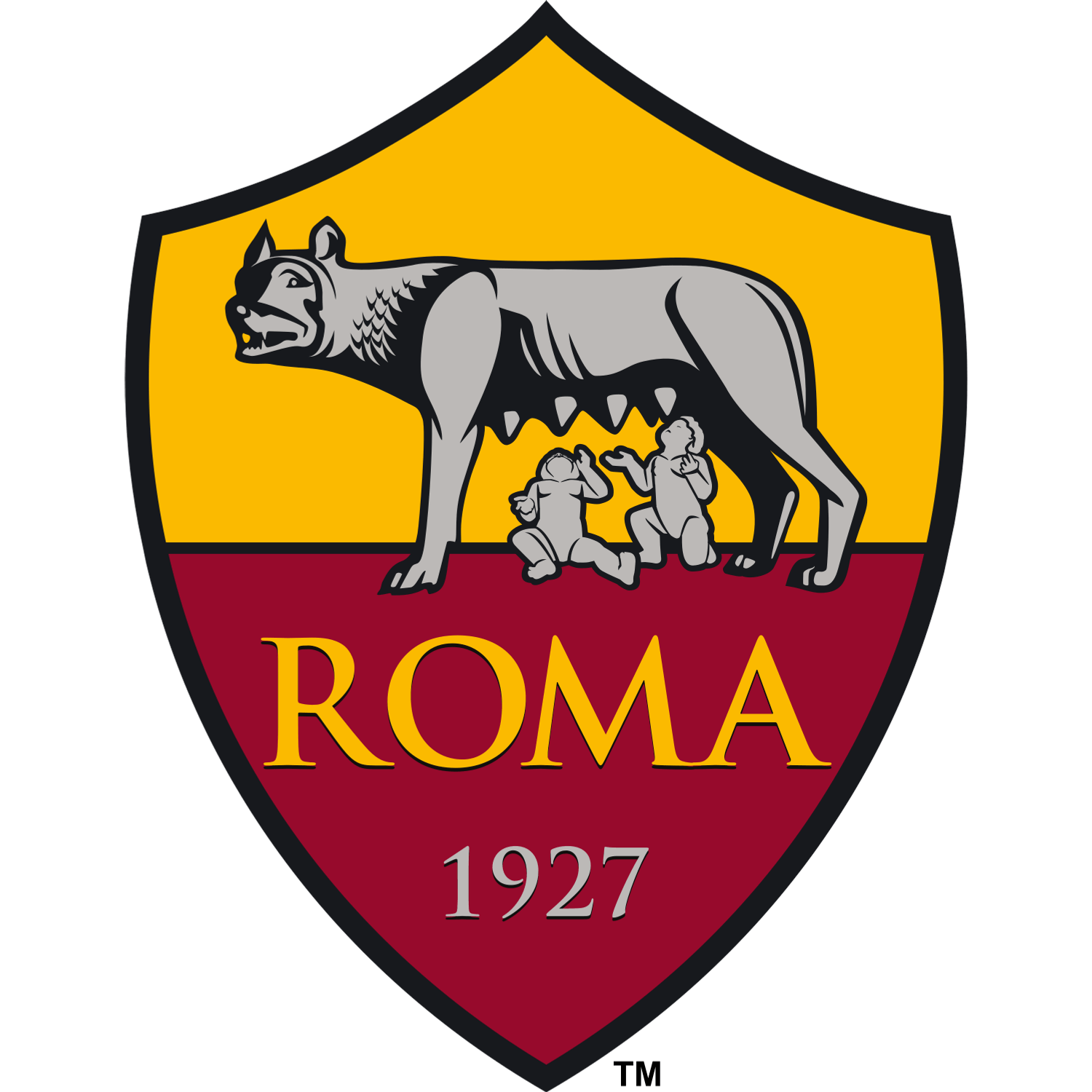 Roma crest used from 2016 to 2025