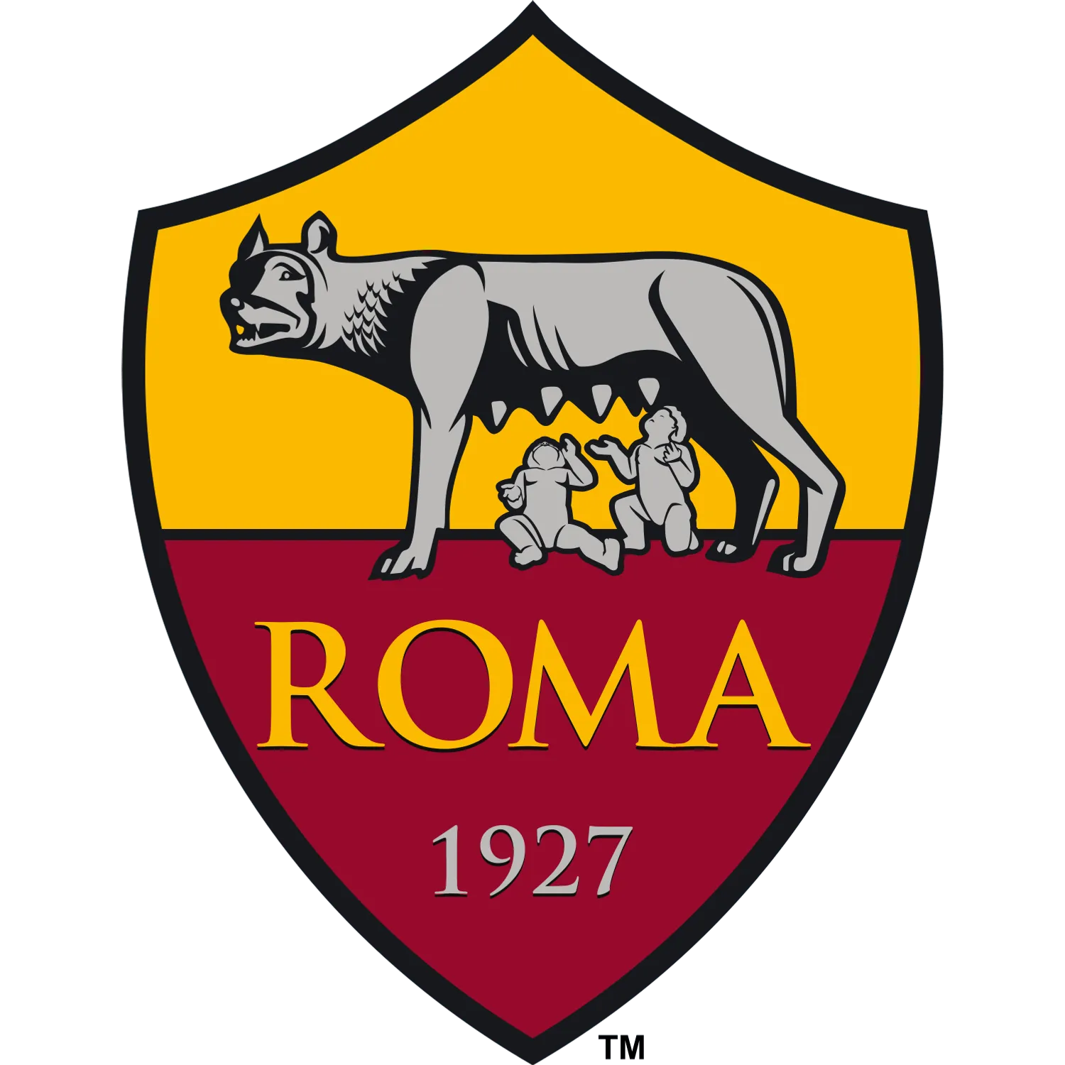 Roma crest used from 2016 to 2025