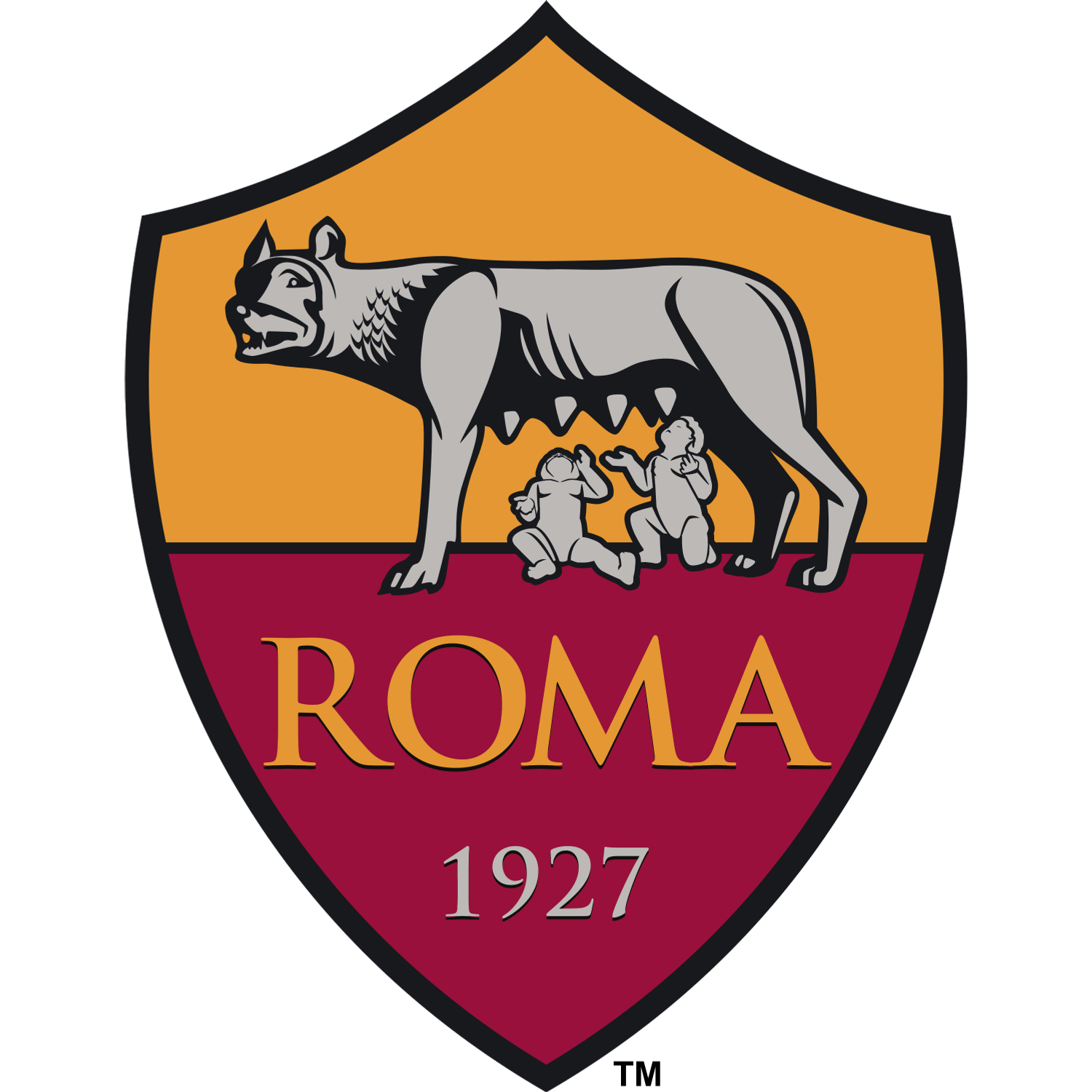 Roma crest used from 2013 to 2016