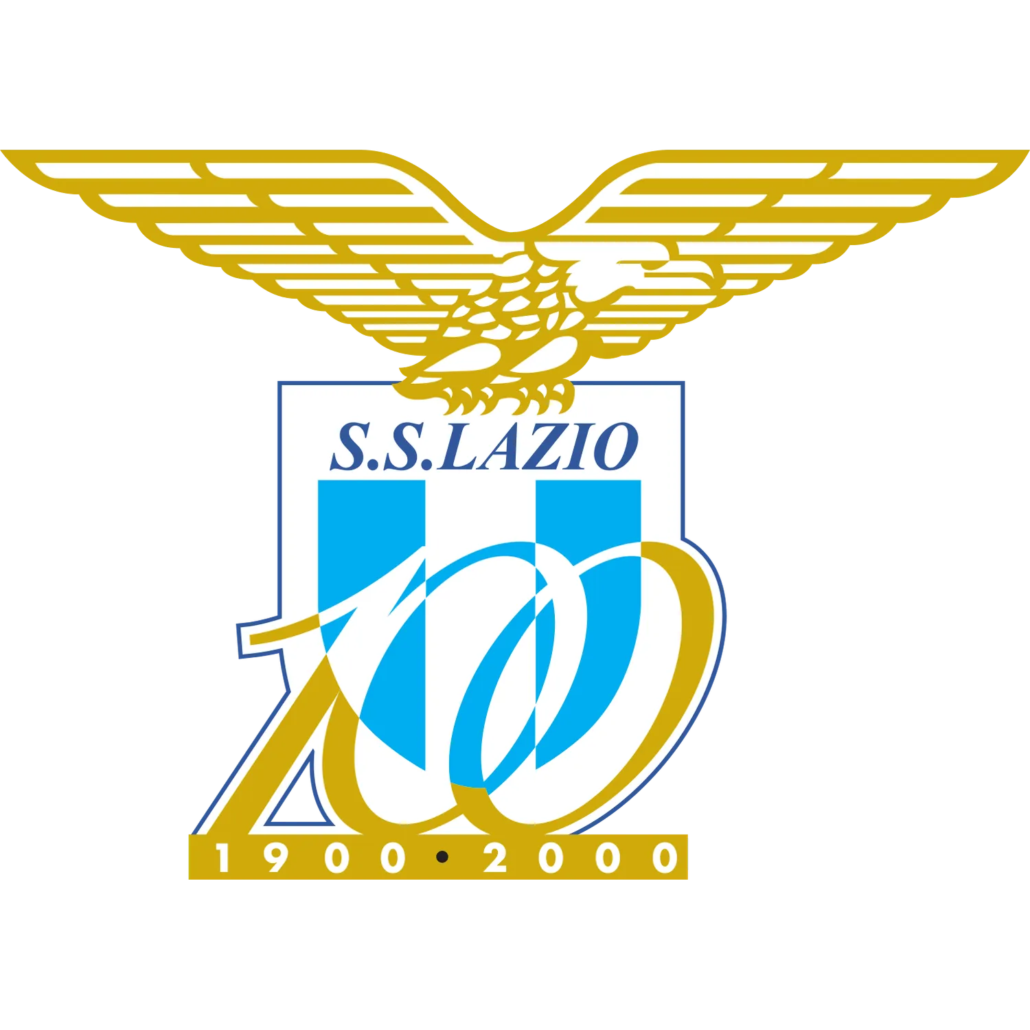 Lazio crest used from 2000 to 2001