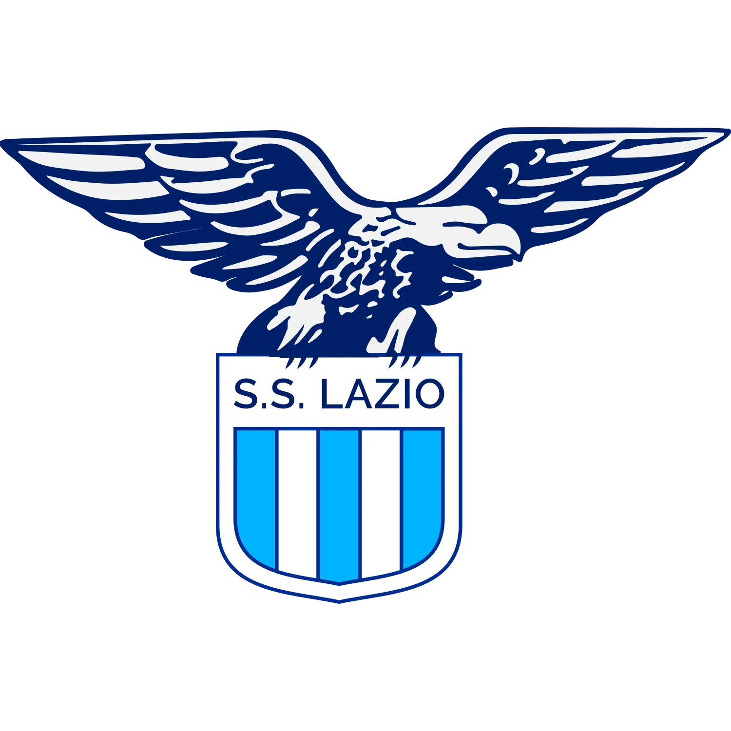 Lazio crest used from 1987 to 1992