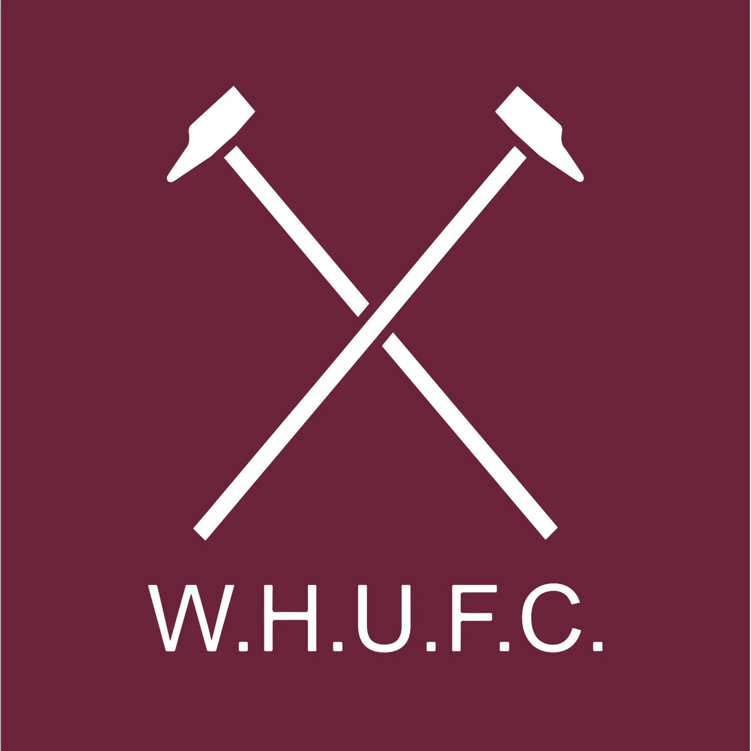 West Ham United crest used from 1983 to 1985