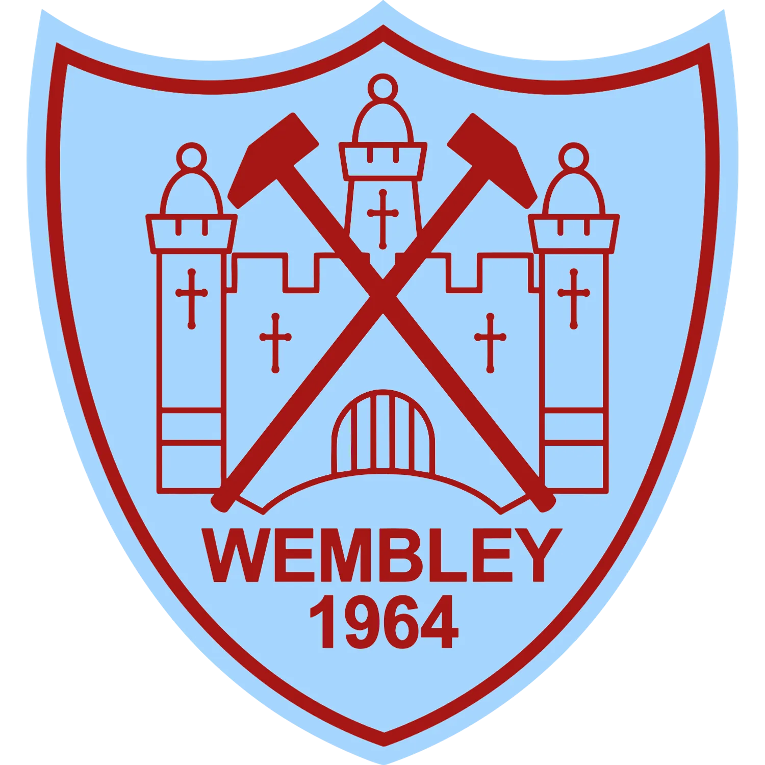 West Ham United crest used in 1964
