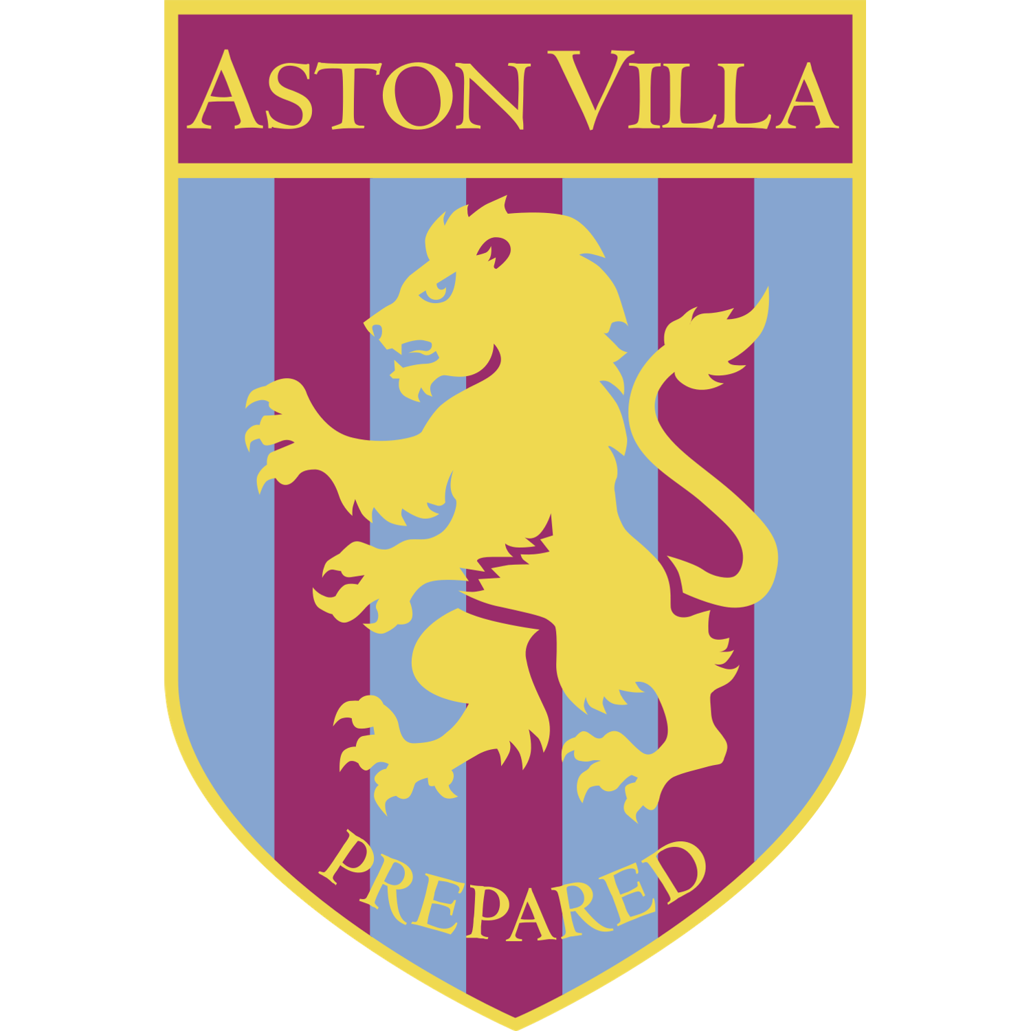 Aston Villa crest used from 2000 to 2007