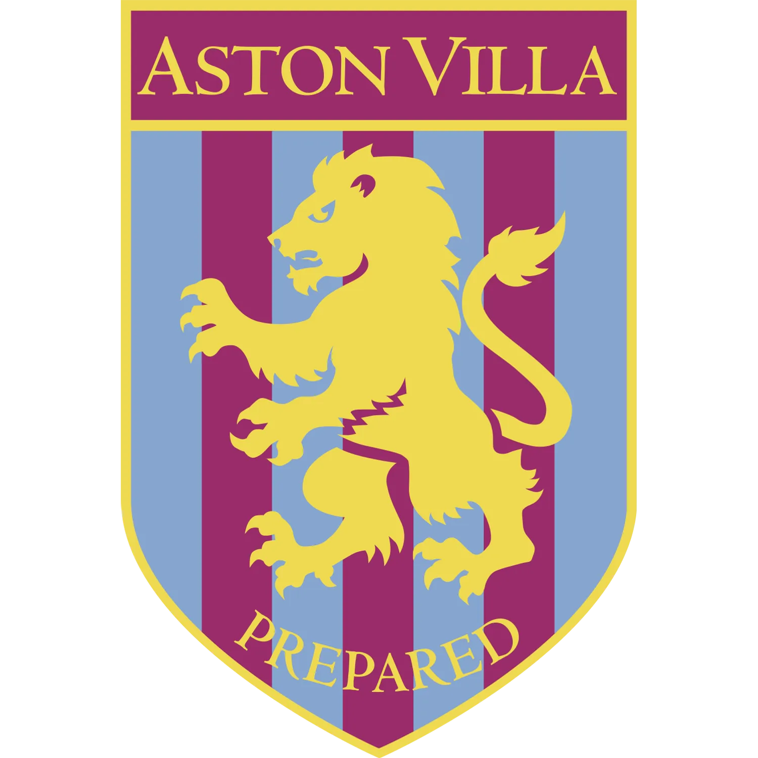 Aston Villa crest used from 2000 to 2007