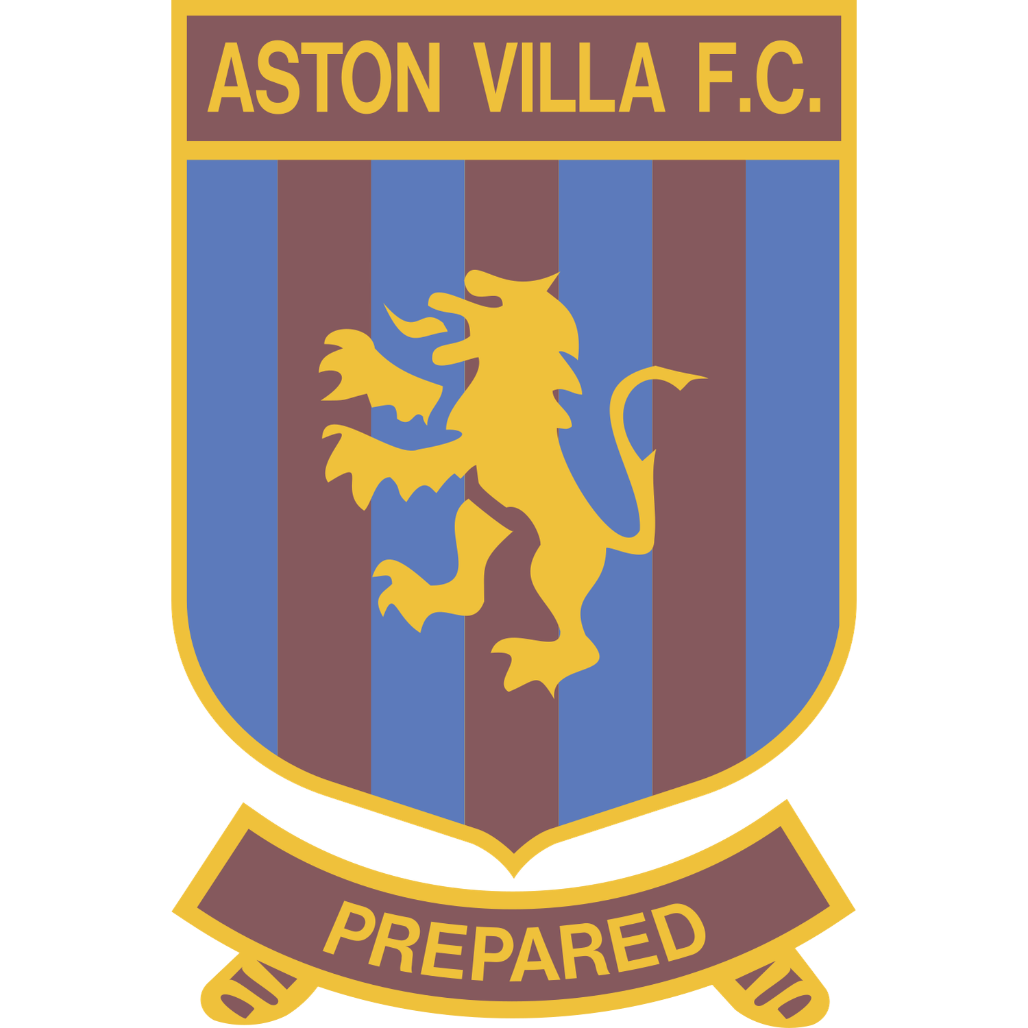 Aston Villa crest used from 1992 to 2000