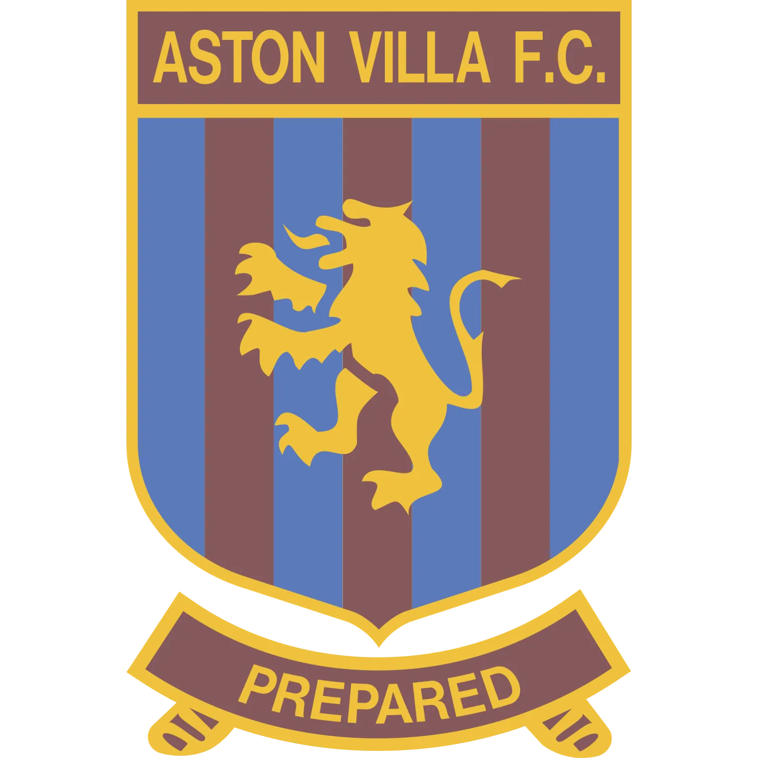 Aston Villa crest used from 1992 to 2000