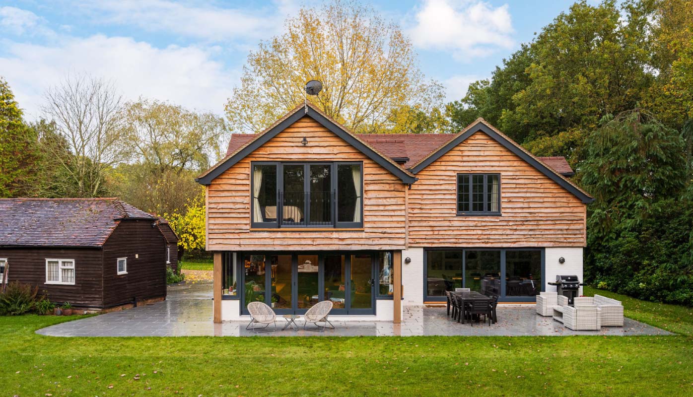 Chalet bungalow conversion, extension and remodel in ...