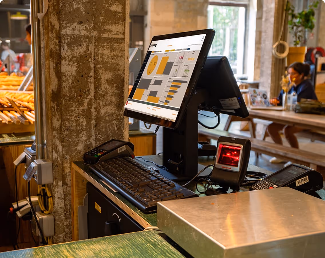 caisse enregistreuse Popina K Full avec balance connectée