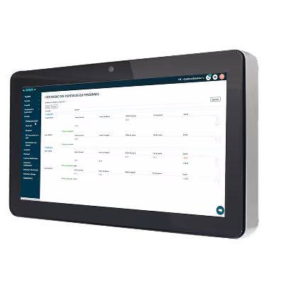 écran mural pour suivi HACCP Plan de Maîtrise Sanitaire