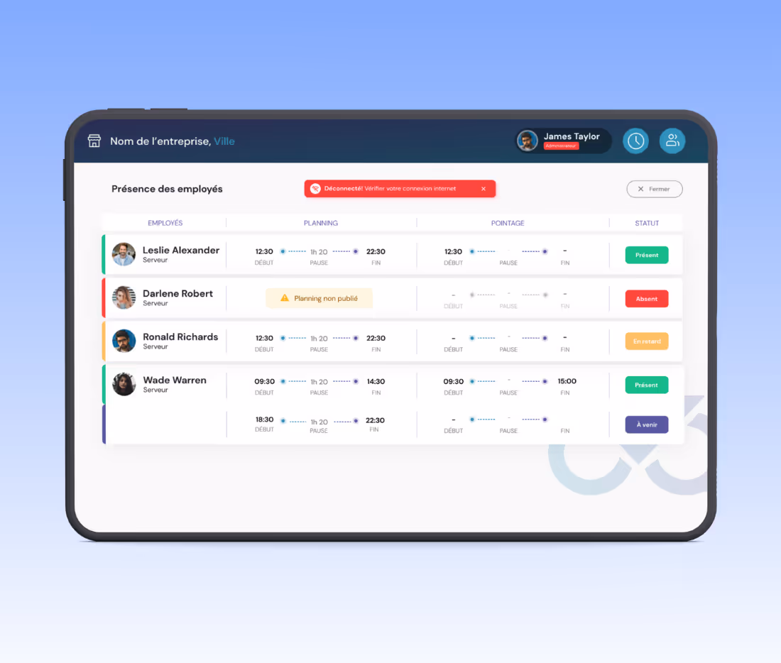 Esperoo, l'alternative à Skello pour la gestion planning pointeuse