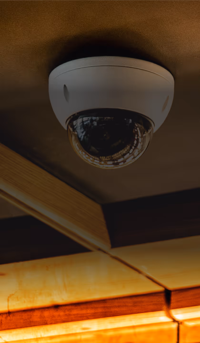 système de surveillance pour commerce avec caméra