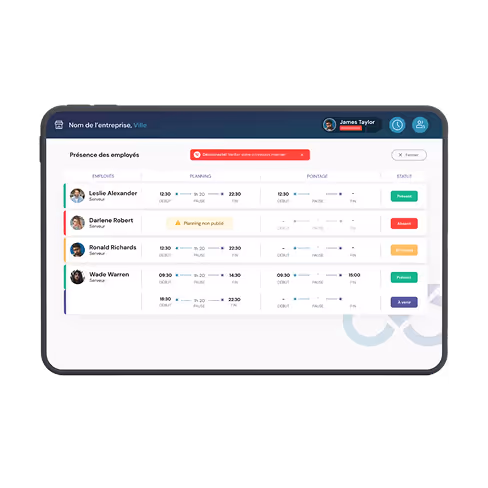 Esperoo, solution de gestion planning et pointage