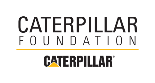 CAT Foundation logo featuring stylized mountain peaks in yellow above the text 'CAT Foundation' in black.