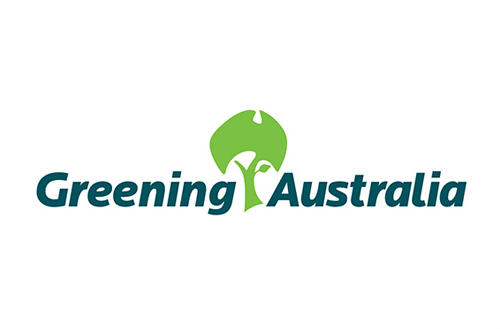 Greening Australia logo with stylized green tree icon between the words 'Greening' and 'Australia'.