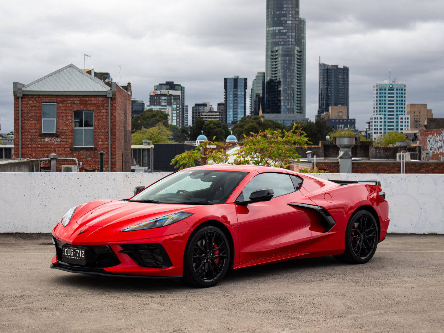 2024 Chevrolet Corvette Stingray luxury chauffeur sports car in Melbourne