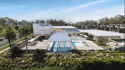 External view of swimming centre