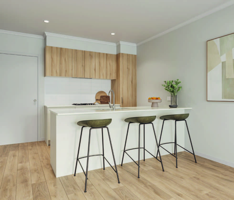 Internal render of first home buyer home in berwick waters.