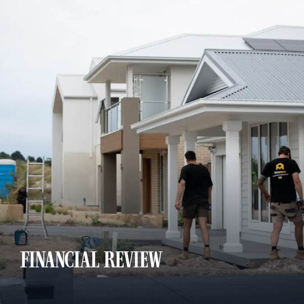 AFR | Property investors shift to new builds as first home buyers drop off