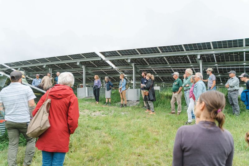 Dyme solar project on the ground