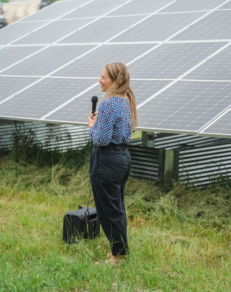 Dyme solar project on the ground
