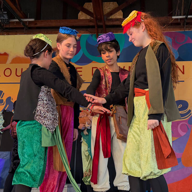 The CenterStage Black Box Theatre stage