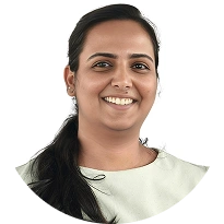 LinkedIn profile photo of nivedita prabhu, food technologist at fattastic technologies