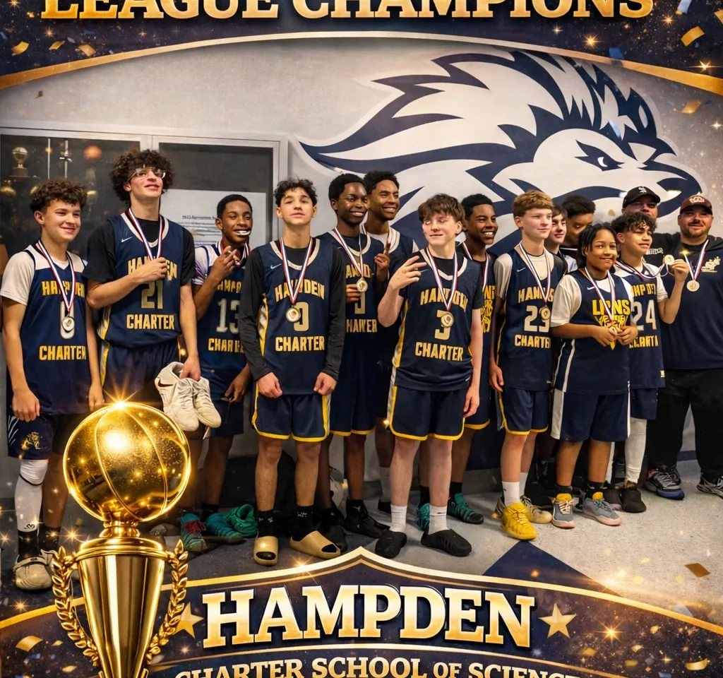HCSS Middle School Boys Basketball Team on winning the CYO League Basketball Championship