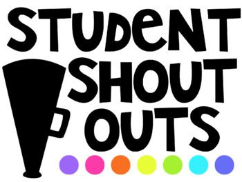 Huge Shout out!