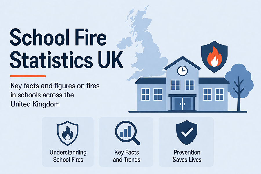 School fire statistics UK - key facts and figures on fires in schools