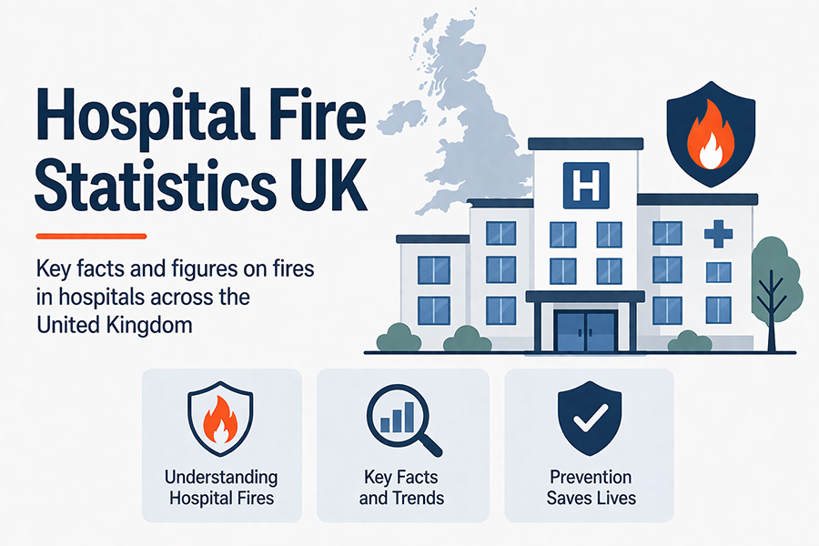 Hospital fire statistics UK - key facts and figures on fires in hospitals