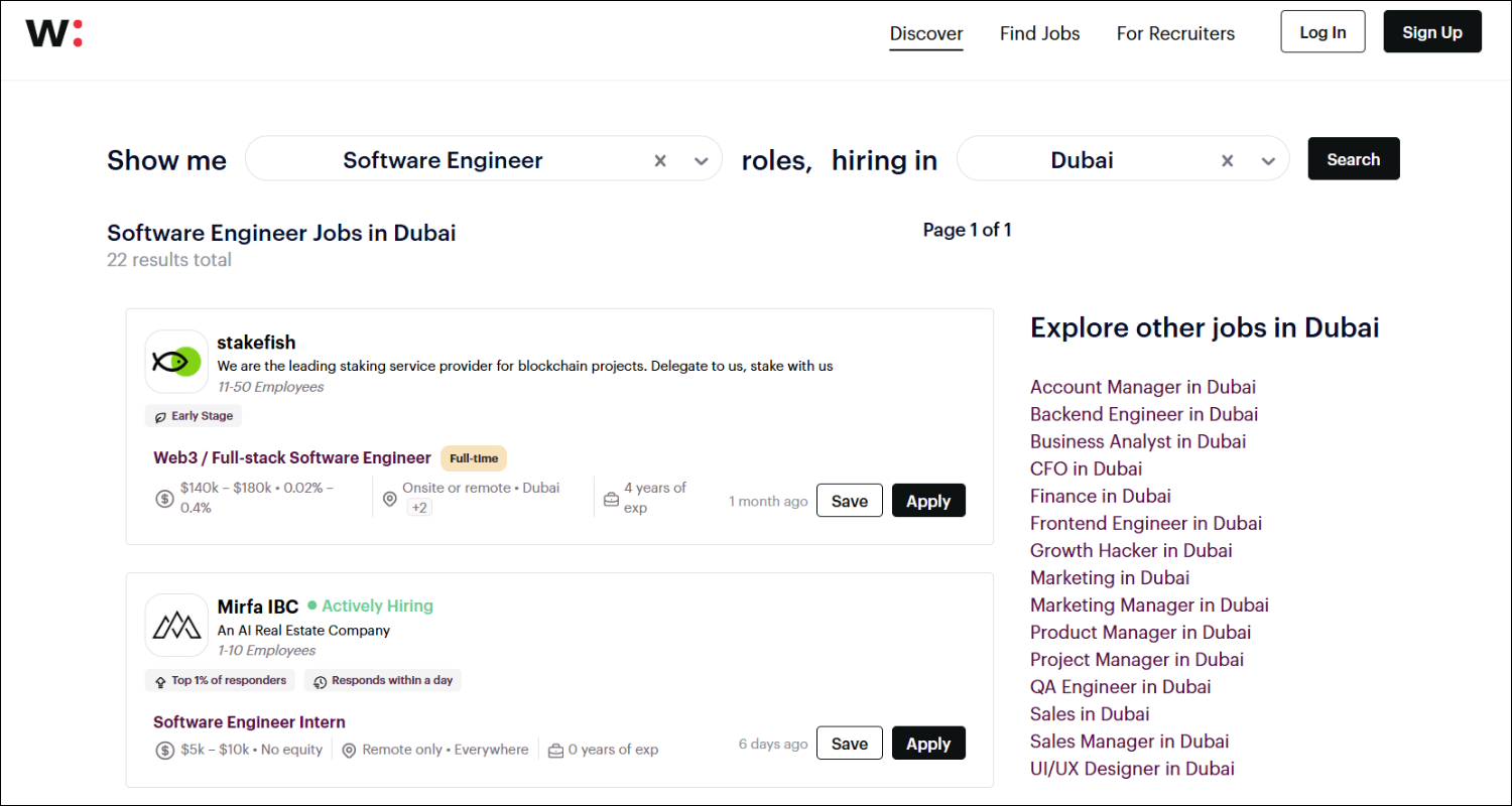 Best IT Job Boards in the UAE wellfound
