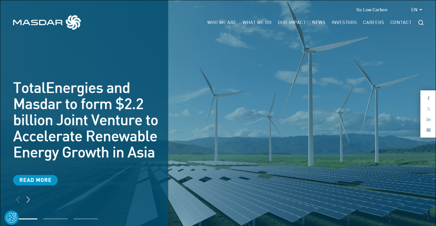 Top Tech Startups in United Arab Emirates in 2026 masdar