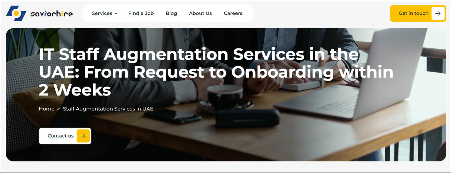 Top IT Staff Augmentation Companies in UAE SaviorHire