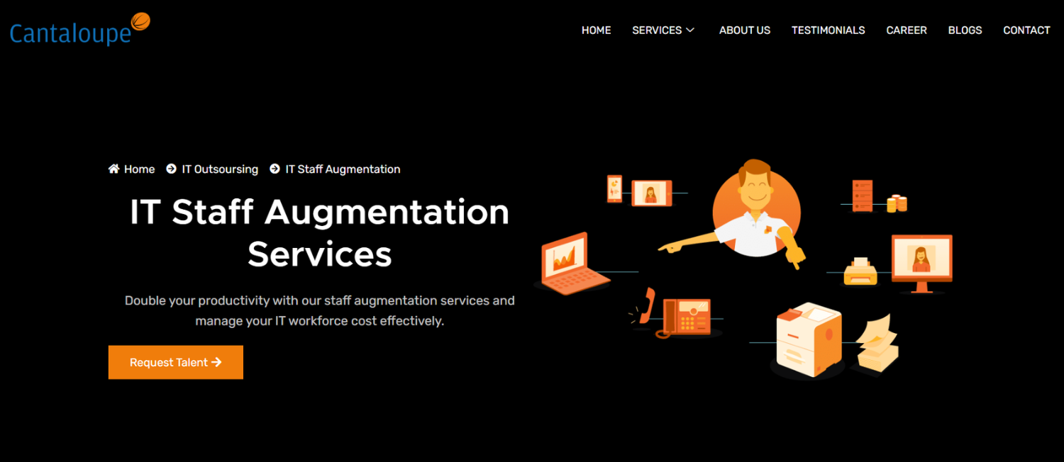 Top IT Staff Augmentation Companies in UAE Cantaloupe Consulting